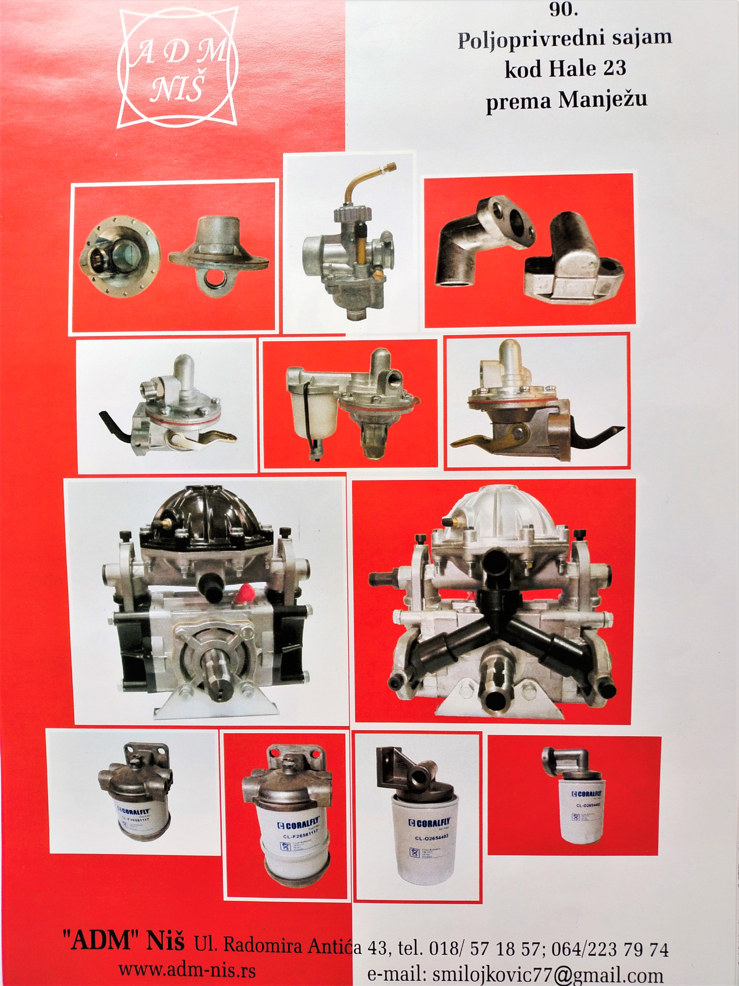 Izlagač Poljoprivrednog sajma u Novom Sadu